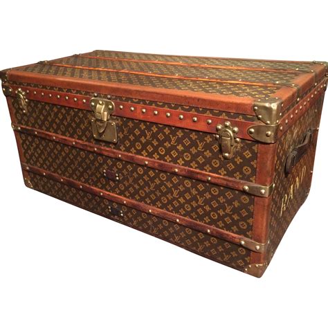 lv vintage trunk|old louis vuitton trunks.